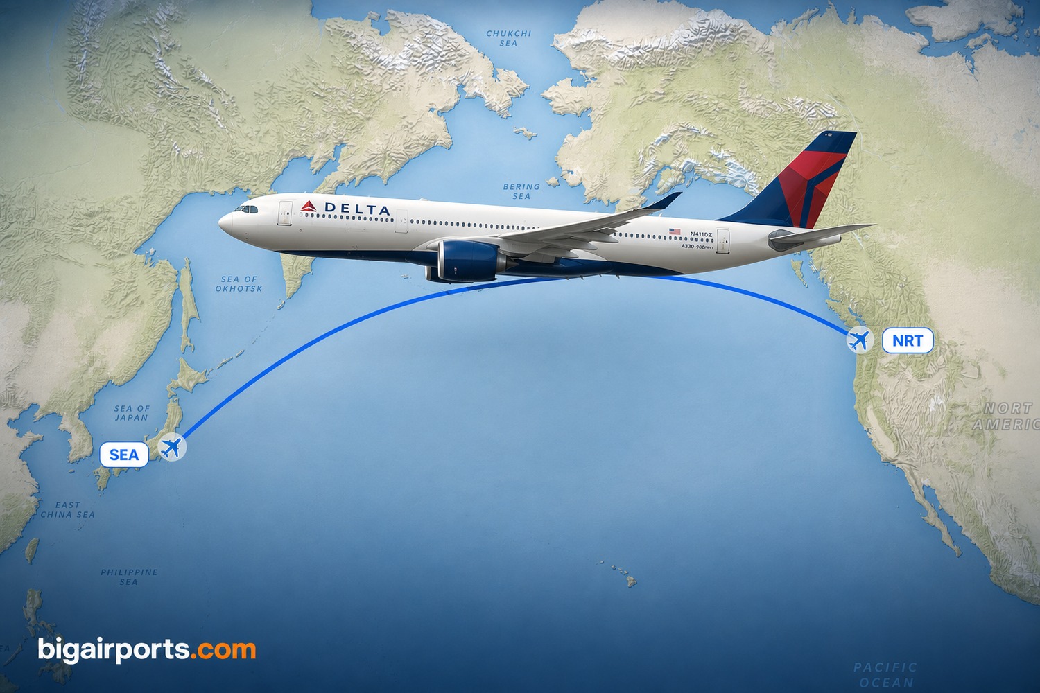Delta to Launch Daily Seattle–Tokyo Narita Service in March 2027